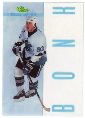 1993 Classic Hockey Class Of 94 Radek Bonk Ltd. Ed. Of 25000 Acetate Card #LC4 • $1.99