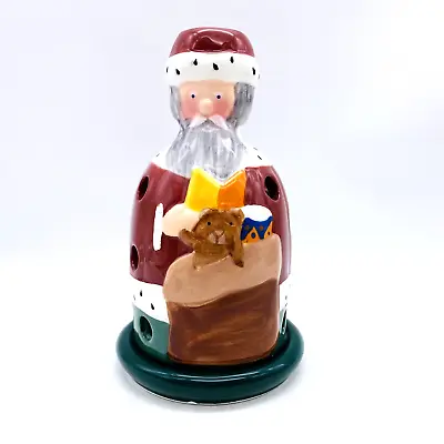 Villeroy & Boch Decolight Santa Claus Taper Candlestick Votive Holder Christmas • $19.99