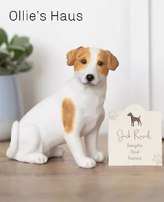 Jack Russell Ornament/Dog Ornament/Animal Figurine/Dog Lover Gift/Dog Memorial • £18.99