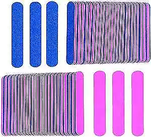  Mini Nail Files Bulk 100 Pcs Disposable Double Sided 2 Inch (Pack Of 100) • $10.11