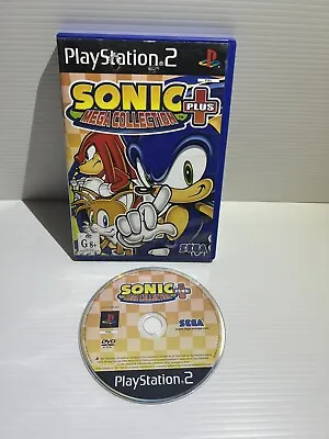 Ps2 Sonic Mega Collection Plus Sony PlayStation 2 VGC Free Postage • $17.50