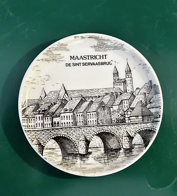 Maastricht De Sint Servaasbrug By Schoonbrood Plate • $11.99