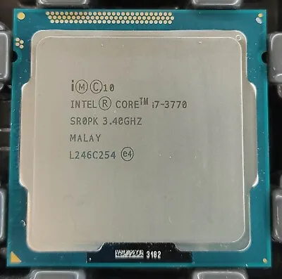 £29.99 • Buy Intel SR0PK Core I7-3770 3.4GHz LGA1155 Quad-Core CPU Processor