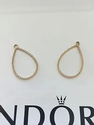 250432 -  Pandora Compose 14K Gold Earrings  • £332.65