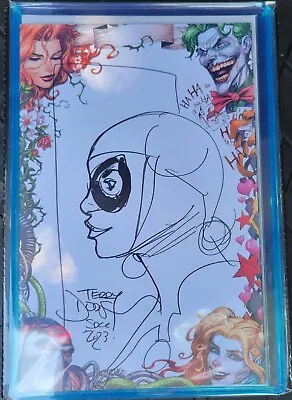 Harley Quinn Sketch Cover Original Art By Terry Dodson • $373.66