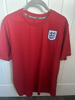 Official England Football T Shirt Mens XL National Team Crest Logo Top • £4.99