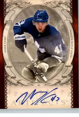 2010-11 Artifacts Autofacts #AFNK Nazem Kadri Auto - NM-MT • $19.99