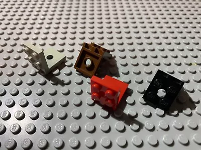 LEGO Parts 3956 (2pcs) Bracket 2x2-2x2 W 2 Holes Choose Color • $1.19