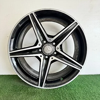 Used 18  X 8.5  Rear Alloy Factory OEM Wheel Rim 2016-2019 C450 C43 AMG • $377.99