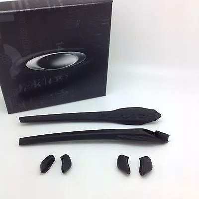 Authentic Oakley Flak 2.0 Ear Socks & Nose Pads Kit Black  New! • $17.95