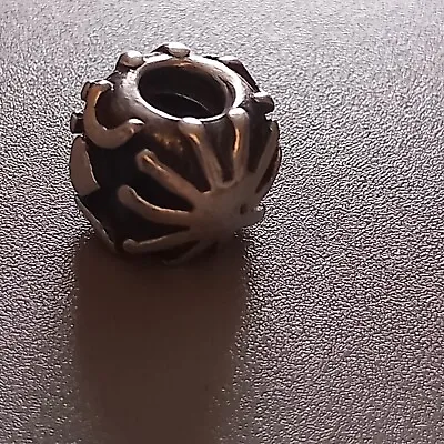 Pandora  Sunburst And Heart  Ball Charm 925 Ale Vgc Pre  Owned See Pics • £7.50