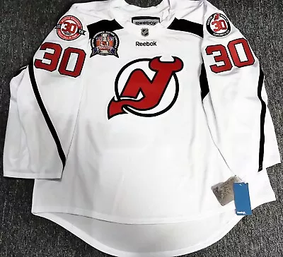 Goalie-cut Martin Brodeur Nj Devils 1995 Stanley Cup Patch Rbk Practice Jersey • $219.99