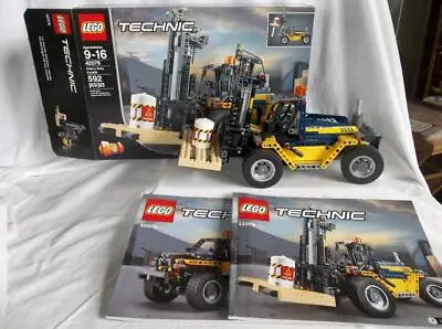 Lego Technic 42079 Heavy Duty Forklift Complete W/Manuals & Box EUC Tow Truck • $85