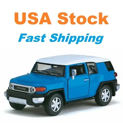 Toyota FJ Crusier Kinsmart Diecast Model Toy Car 5'' 1:36 Scale 4 Colors • $8.99