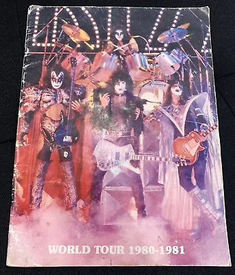 Kiss World Tour 1980 - 1981 Year: 1980 Tour: Unmasked • $39