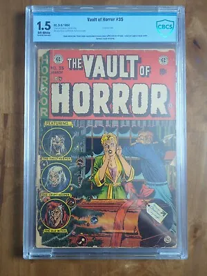Vault Of Horror #35 Classic Christmas Cover CBCS 1.5 • £650