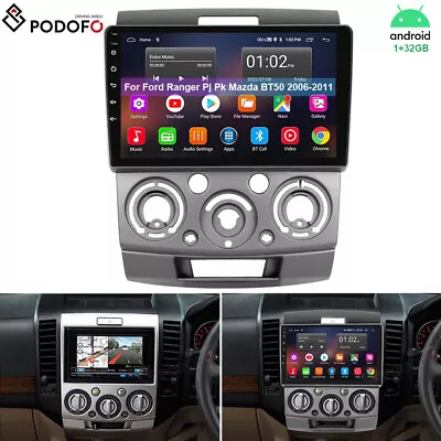 For Ford Ranger Mazda BT50 2006-2011 Android 13 Car Radio Stereo GPS Navi 1+32GB • $189.99