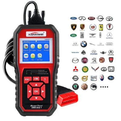 $76.99 • Buy Professional OBD OBD2 Car Auto Diagnostic Scanner KW850 Car OEM Diagnostic Tool