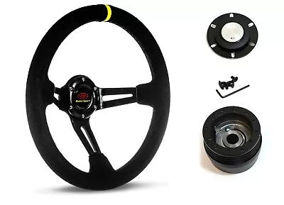 SAAS Steering Wheel SWE1 & Boss For Mazda RX2 RX3 RX4 RX5 1970-1985 • $220