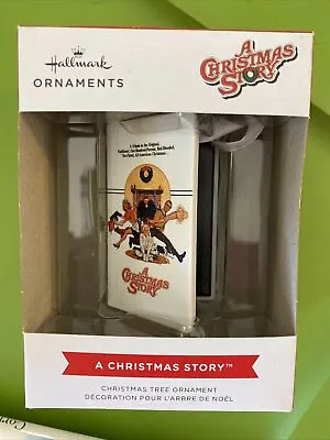 Hallmark Ornaments A CHRISTMAS STORY-VHS Cassette Case 2022 - New • $10.99