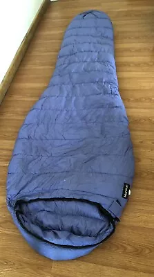 Marmot Sleeping Bag  Blue Goose Down. Long (See Description) • $190