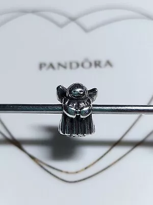 Genuine Pandora Silver Solid Angel With Wings Charm 925. ALE • £10