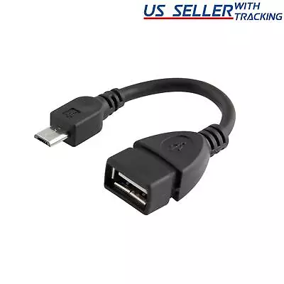 (5-pack) Micro-USB Male To USB 2.0 Female Host OTG Adapter Cable • $5.99