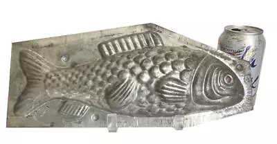 Made In France Matfer  12” Fish  Antique Chocolate Mold • $49.95