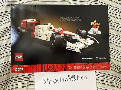 Lego 10330 Icons McLaren MP4/4 & Ayrton Senna IN HAND. SEALED. SHIPS SAME DAY. • $99.99