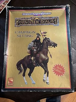 FORGOTTEN REALMS CAMPAIGN SETTING 1993 AD&D 2nd Edition Almost Complete • $75