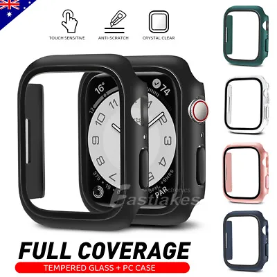 $6.95 • Buy For Apple Watch Ultra 9 8 7 SE 6 5 4 Case Screen Protector Cover 49 45 41 44 40