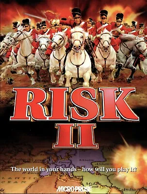 RISK II RISK 2 PC Game CD WIN 11* / 10* / 8 / 7 COMPATIBLE VERSION (See Details) • $62.95