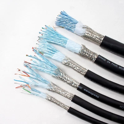 £9.87 • Buy Van Damme Black Series TOUR GRADE Balanced Audio Multicore Cable Snake