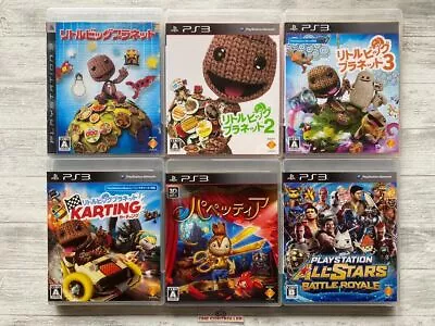 SONY PS3 Little Big Planet 1 2 3 & Karting & Papettia & All Stars Battle Royale • $156.02