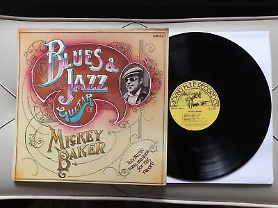 Mickey Baker BLUES Lp Blues & Jazz Guitar KICKING MULE KM142 1977 • $5.50