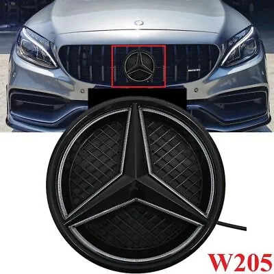 Front Star Led Grille Emblem Fit For 2015-18 Mercedes Benz C300 CLA250 W204 W166 • $30.97