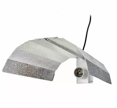 £14.95 • Buy Hydroponics CFL Bulb Euro Shade Reflector Grow Light Kit Wing Reflector UK