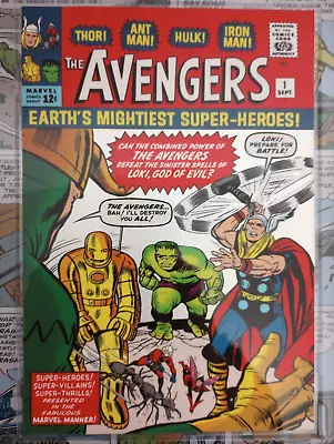 Marvel Comics Avengers #1 Silver Foil .999 1oz Rare 1000 Made • $109.99