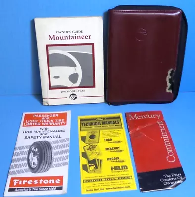 99 1999 Mercury Mountaineer Owners Manual  • $13.95