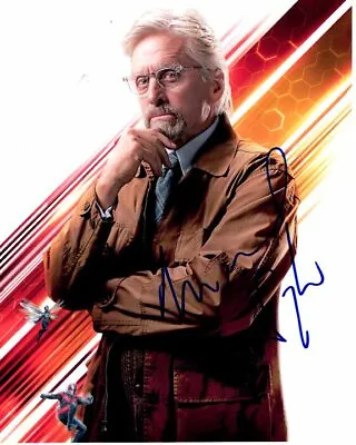 MICHAEL DOUGLAS Signed 8x10 ANT-MAN AND THE WASP DR. HANK PYM Photo W/ Holo COA • $362.88