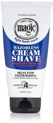 SoftSheen-Carson Magic Razorless Shaving Cream For Men Hair Removal Cream Regu • $7.97