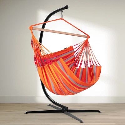 £85.98 • Buy Durable Swing Hanging C-Stand For Hammock Egg Chairs Black Powder-Coated Steel