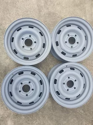 $595 • Buy Holden Torana Steel Rims 13x5.5 LC LJ LH LX UC GTR X 4 Sandblasted Primed EH HR 