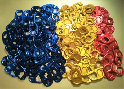 $9.99 • Buy Lot Of 200 Clean Monster Pull Tabs, Yellow/Golden, Blue And Hot Pink