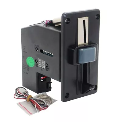 Multi Coin Acceptor Coin Pusher Memory For Vending Machine Arcade Game Ticket • $22.57