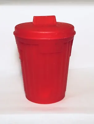 $12 • Buy Vintage 1981 Topps Red GARBAGE CANDY Trash Can Container Fleer SERIES 3 Gum