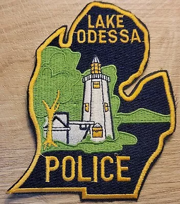 Vintage Michigan Lake Odessa Police Patch  • $8.88