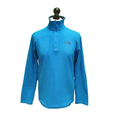 £34.99 • Buy Men's The North Face Blue Active Wear Fleece Base Layer UK S EU 46 C730