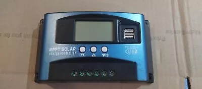 60A MPPT Solar Panel Regulator Charge Controller 12V/24V  Free Shipping Make Ofr • $25