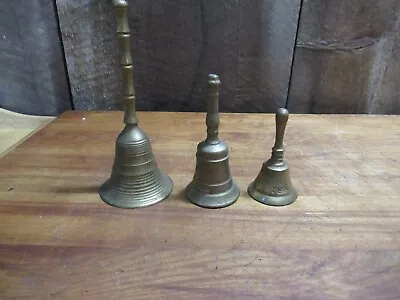 Lot Of 3 Pcs. - Vintage Brass Bells - Tea Bell • $7.99